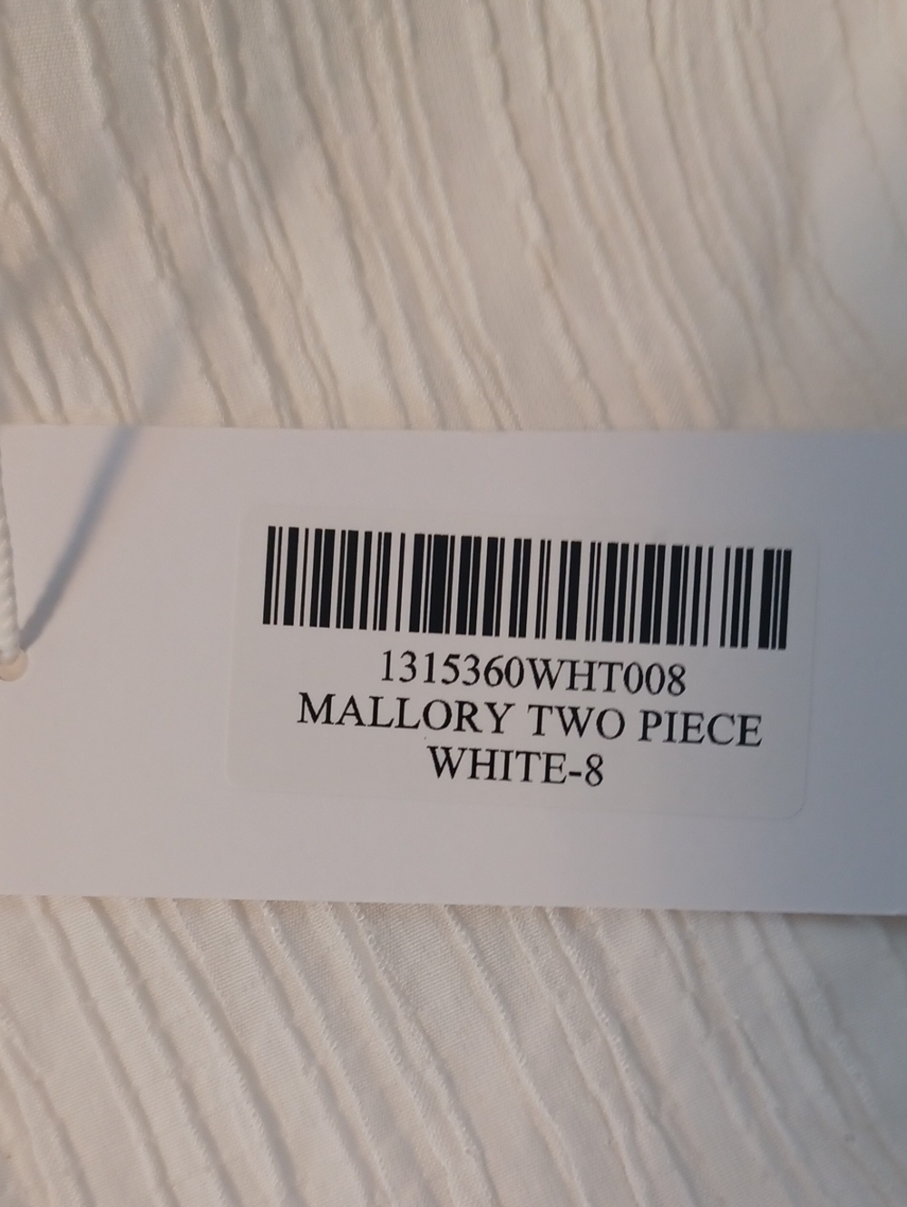 Reformation Mallory White Pleated Cami and Shorts Set Size 8.  NWT! - Picture 8 of 8